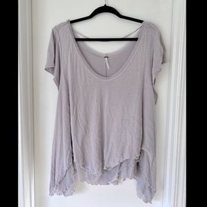 Free People Purple Shirt
